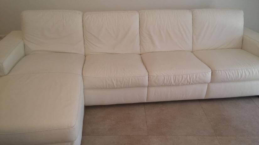 ניקוי ספות עור